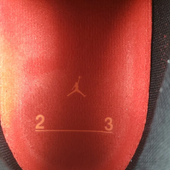 Nike Jordan Air 200E Men's Shoes Sneakers Black Chili Red NEW - Picture 11 of 11